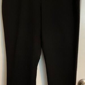 Elegant Black Women's Straight Leg Pants